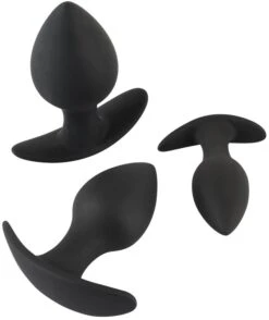 Black Velvets 3 Piece Anal Trainer Set