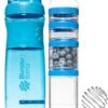 Blender Bottle Sport Mixer® GoStak -Produits De Santé blender bottle sport mixer gostak coffret cadeau blue sport coloration