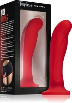 Blush Temptasia Jezebel Crimson -Produits De Santé blush temptasia jezebel crimson dildo 2
