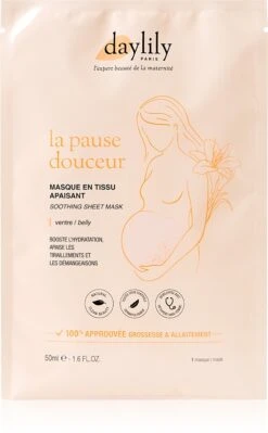 Daylily Mask In Sooting Fabric