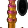 Dream Toys Glamour Glass Remote Beaded -Produits De Santé dream toys glamour glass remote beaded vibromasseur anal