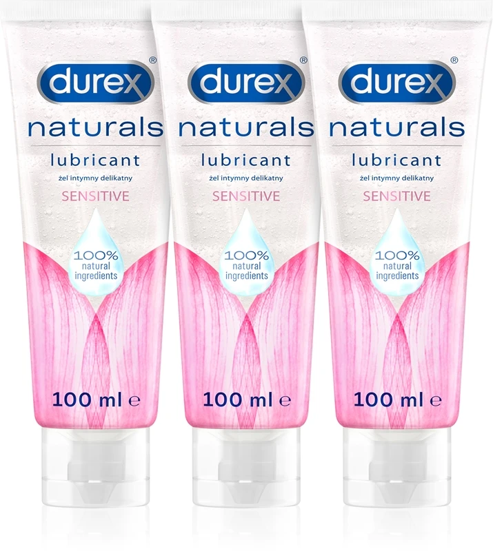 Durex Naturals Sensitive 2+1 3 Durex Naturals Sensitive 2+1