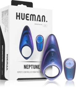 HUEMAN. HUEMAN Neptune Vibrating Cock Ring + Remote