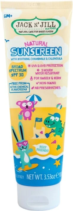 Jack N’ Jill Natural Sunscreen