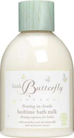 Little Butterfly Floating On Clouds