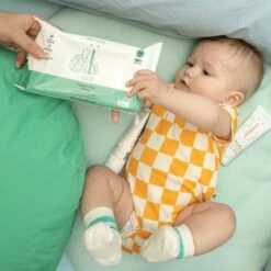 Naif Baby & Kids Plastic Free Wipes -Produits De Santé naif baby kids plastic free wipes lingettes pour bebe 2