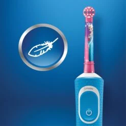 Oral B Vitality D100 Kids Frozen -Produits De Santé oral b vitality d100 kids frozen brosse a dents electrique pour enfant 5