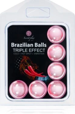 Secret Play Brazilian 6 Balls Set Triple Effect