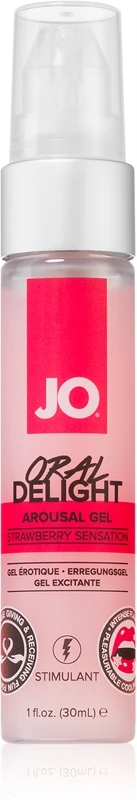 System JO ORAL DELIGHT AROUSAL STRAWBERRY