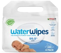 Water Wipes Baby Wipes 4 Pack