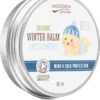 WoodenSpoon Organic Wind & Cold Protection -Produits De Santé woodenspoon organic wind cold protection creme protectrice visage et baume a levres 2 en 1 pour enfant